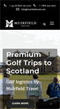 Mobile Screenshot of muirfieldtravel.com